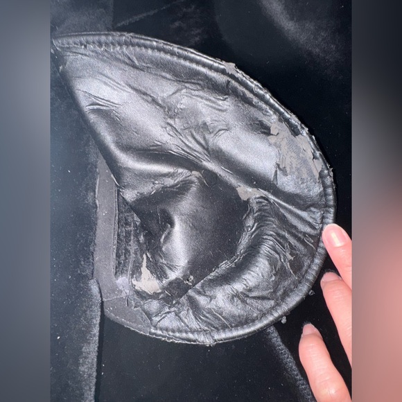 Rare Y2K HISO HIDESOCIETY Shawl Mink Fur Sheepskin Shearling Short Coat - Picture 14 of 14